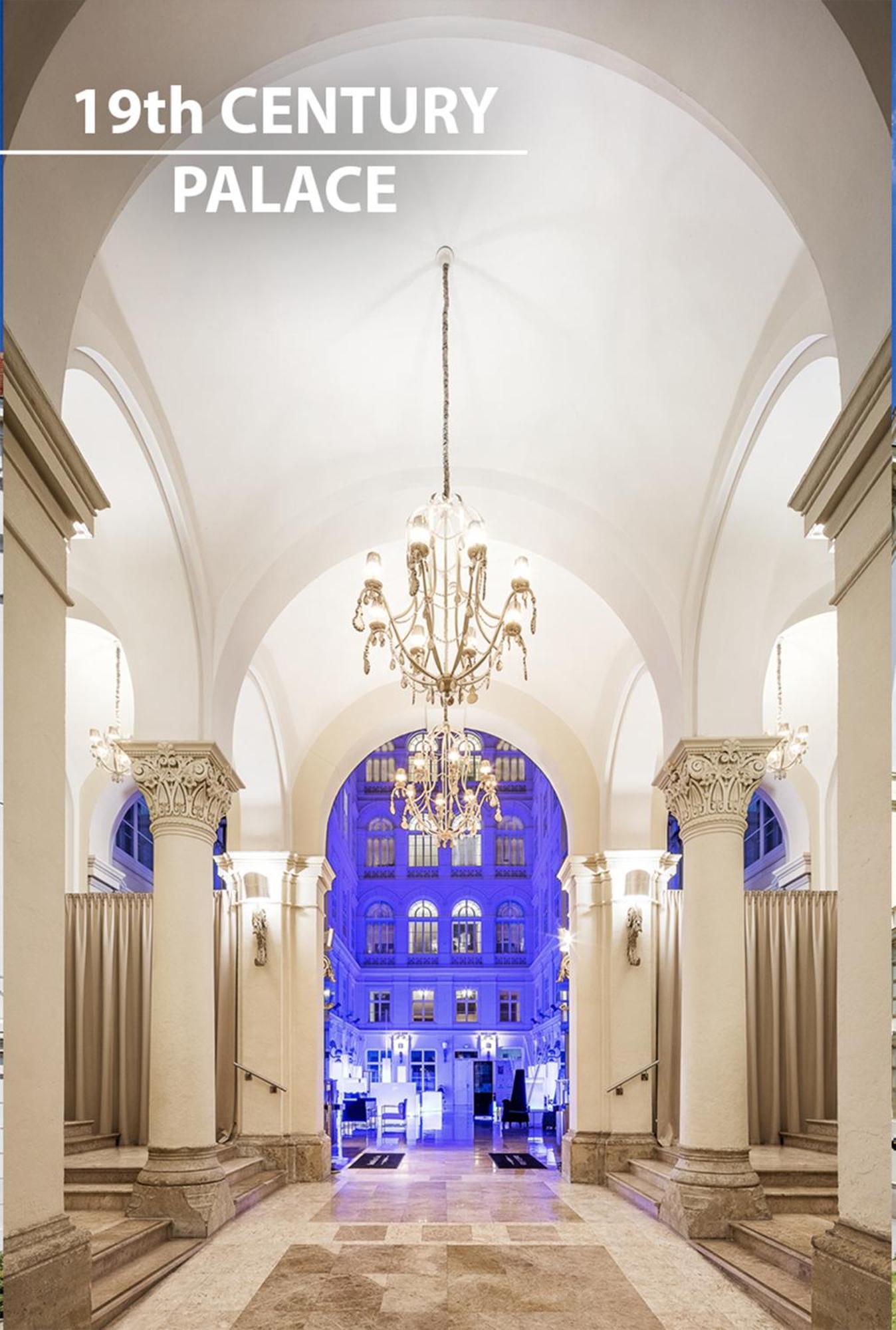 Grand Palace Brno Luaran gambar The interior of the main building