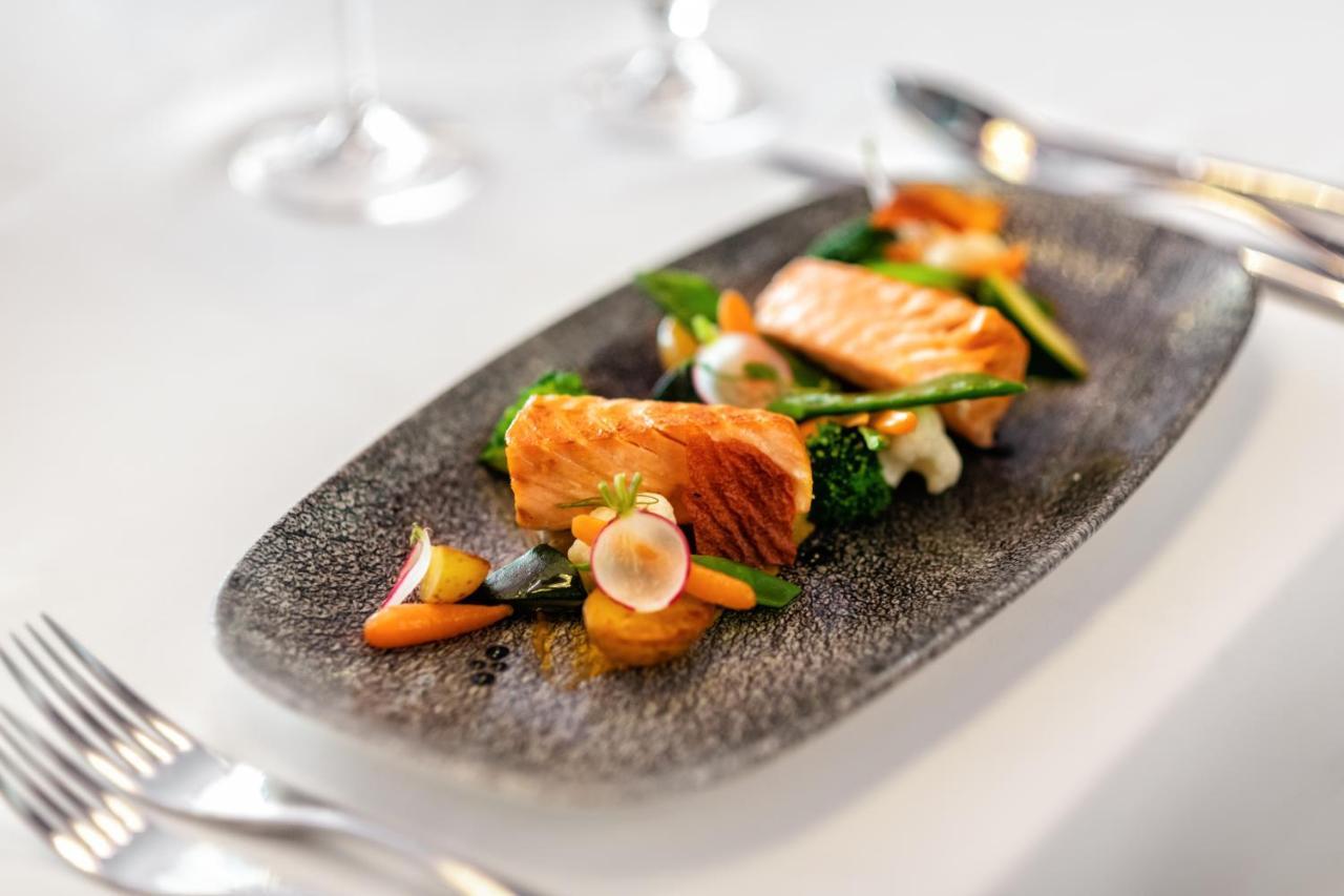Grand Palace Brno Luaran gambar Salmon prepared with the Thermomix